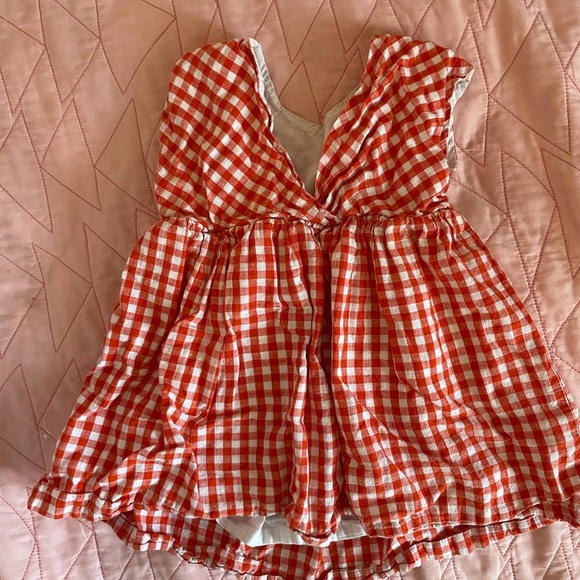 Gingham baby dress - Picture 2 of 2